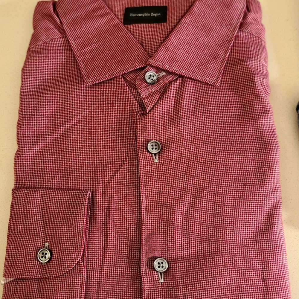 Brand new Ermenegildo Zenga dress shirt
